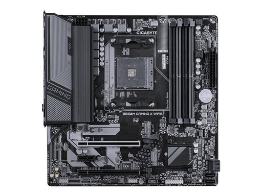 GIGABYTE - B550M GAMING X WIFI6E (Socket AM4) AMD B550 Micro-ATX DDR4 Wi-Fi 6 Motherboard - Black