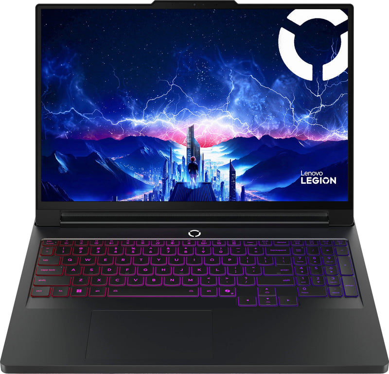 Lenovo - Legion Pro 7i 16" 2.5K OLED Gaming Laptop - Intel Core Ultra 9 275HX 2025 - 32GB RAM - NVIDIA GeForce RTX 5080 - 1TB - Eclipse Black