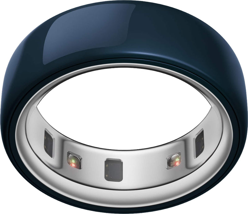 Oura - Ring 4 Ceramic - Smart Ring - Size Before You Buy with OR4 Sizing Kit - Size 6 - Midnight - (2025)