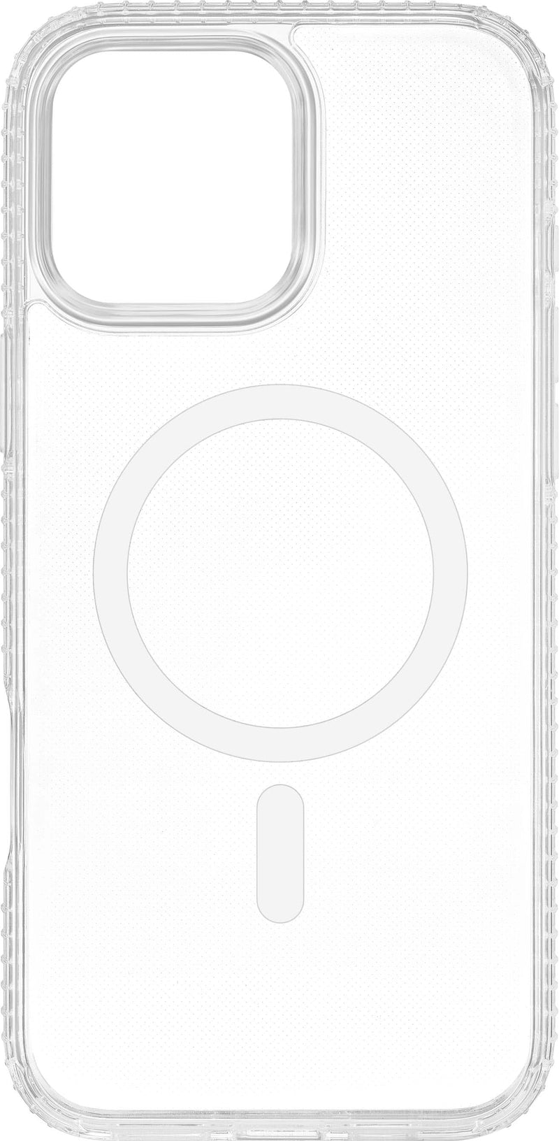 Insignia - Hard-Shell Case with MagSafe for iPhone 16 Pro Max - Clear