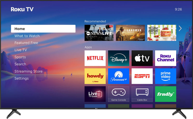 Roku - 85" Class Select Series 4K QLED Smart RokuTV (2026)