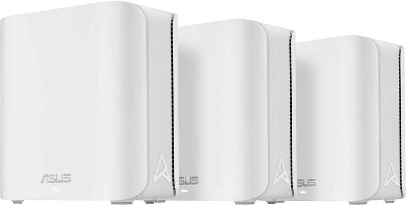 ASUS - ZenWiFi BE5000 PRO Dual-Band Mesh Wi-Fi 7 System (3-pack) - White
