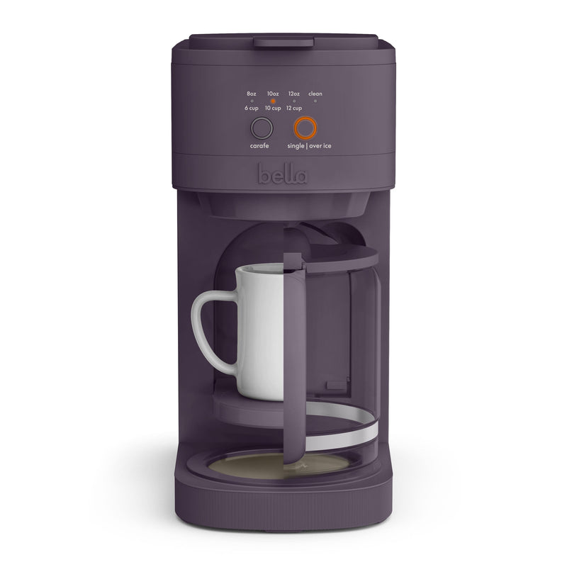 Bella - Fits-anywhere Kitchenware VersaBrew 2-in-1 Coffee System - Plum