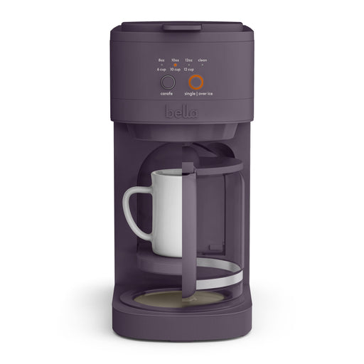 Bella - Fits-anywhere Kitchenware VersaBrew 2-in-1 Coffee System - Plum