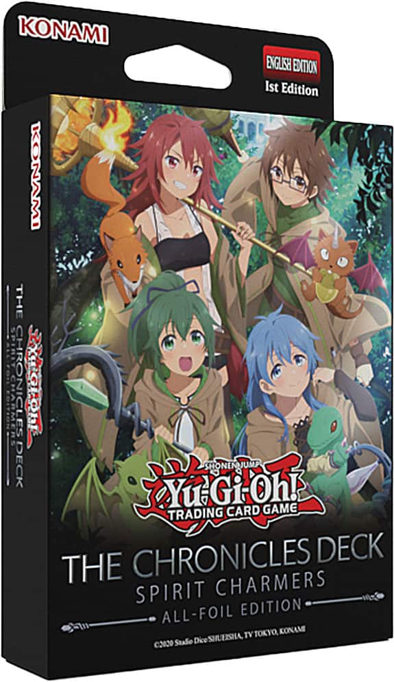 Konami - Yu-Gi-Oh Trading Gard Game The Chronicles Deck Spirit Charmers (All Foil Edition)