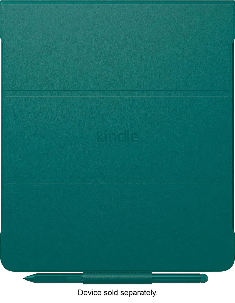 Amazon - Kindle Scribe Folio Cover with Magnetic Attach - Plant Based Leather - Jade