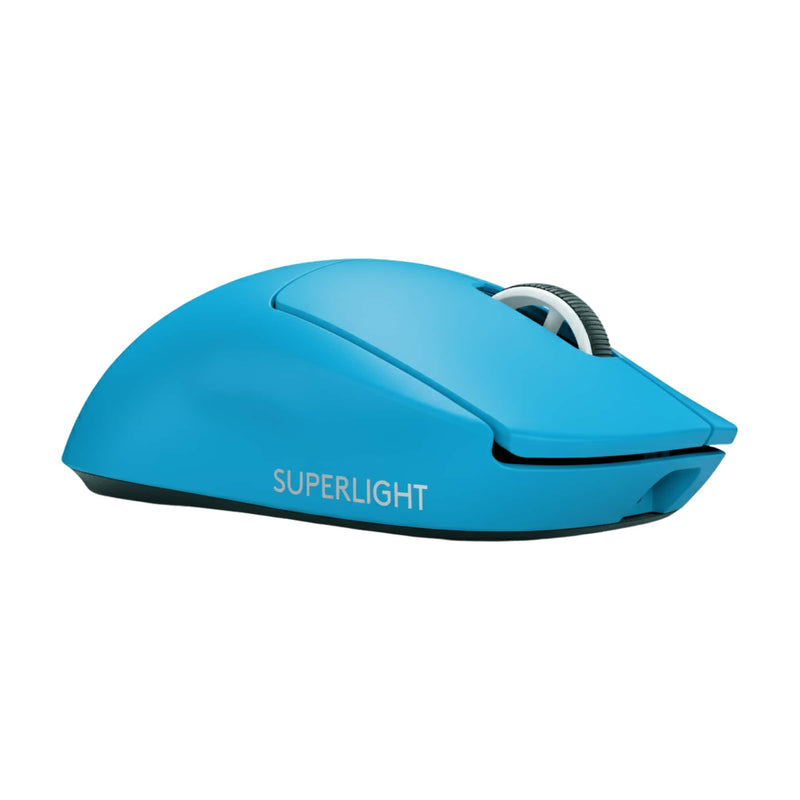 Logitech - G PRO X SUPERLIGHT 2 LIGHTSPEED Lightweight Wireless Optical HERO 2 Sensor 44 000 DPI Gaming Mouse with 8K Polling - Wireless - Cyan