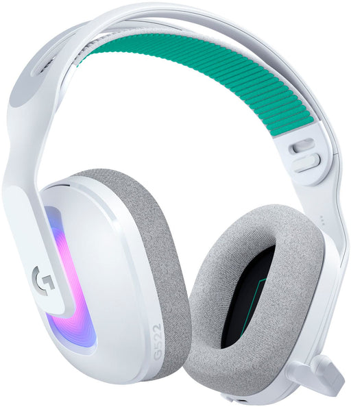 Logitech - G522 LIGHTSPEED Wireless Bluetooth Over-the-Ear Gaming Headset for Windows - White