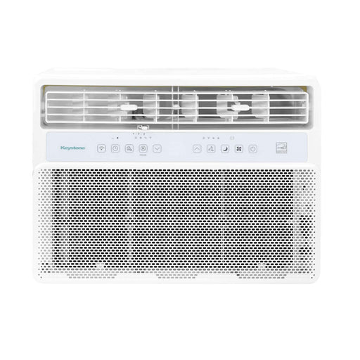 Keystone - 8000 BTU 350 Sq. Ft Window Mounted Inverter Air Conditioner with Remote Control - White