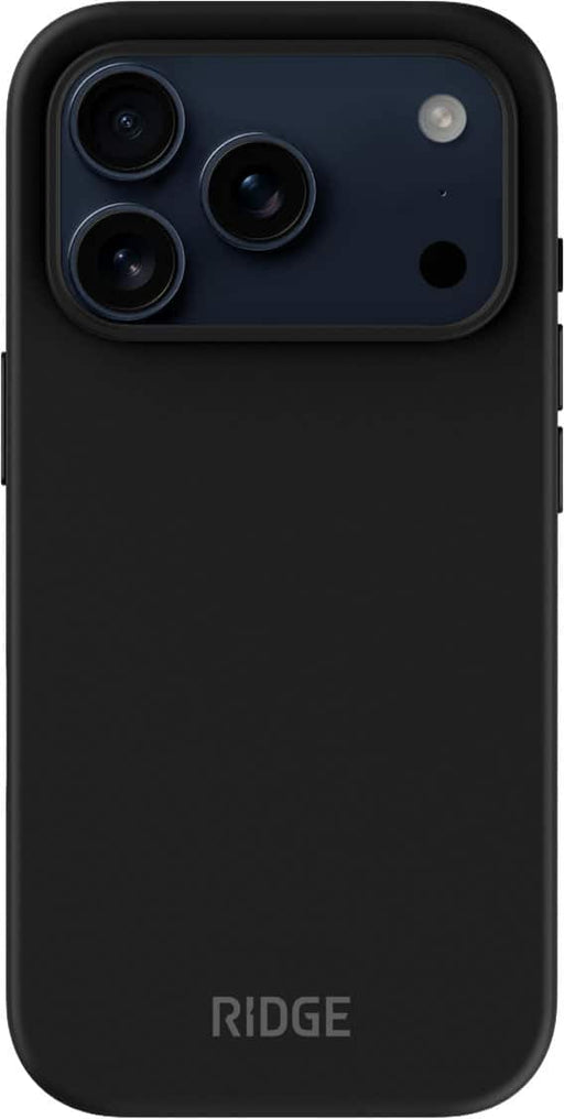 The Ridge Wallet - iPhone 17 Pro Max Case - Matte Black