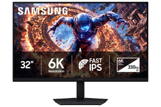 Samsung - 32" Odyssey G8 (G80HS) IPS Dual Mode (6K UHD 165Hz 3K 330Hz) 1ms NVIDIA G-sync  AMD FreeSync Gaming Monitor - Black
