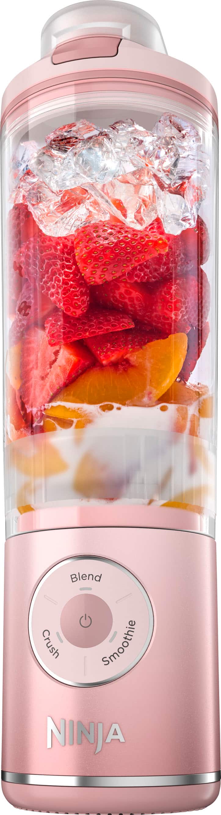 Ninja - Blast Max Portable Blender with 22oz Twist  Go Vessel - Dusty Pink