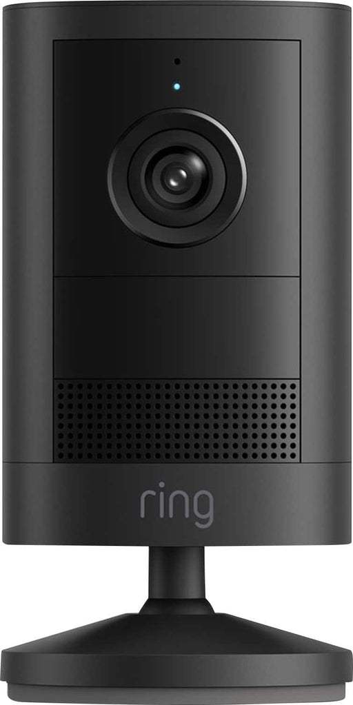 Ring - Outdoor Cam Battery-powered (newest model) — Wide-Angle Retinal 2K Video 6x Enhanced Zoom Night Vision Blk - Black