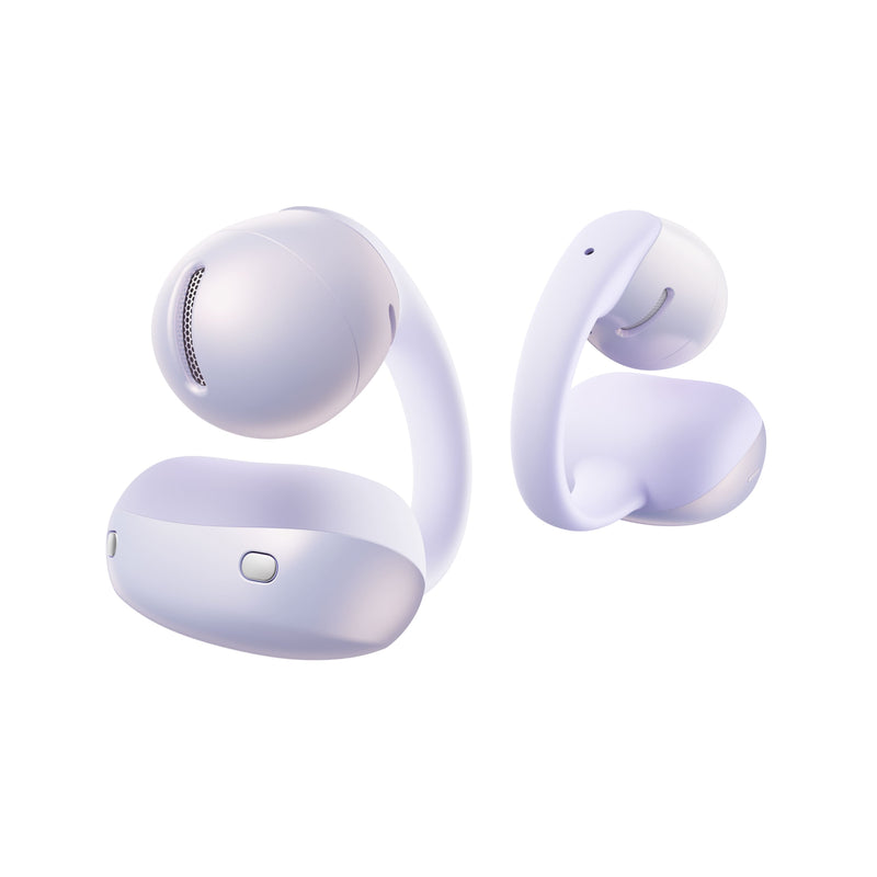 Shokz - OpenDots Air Open-Ear Clip-On True Wireless Bluetooth Earbuds - Daybreak Purple