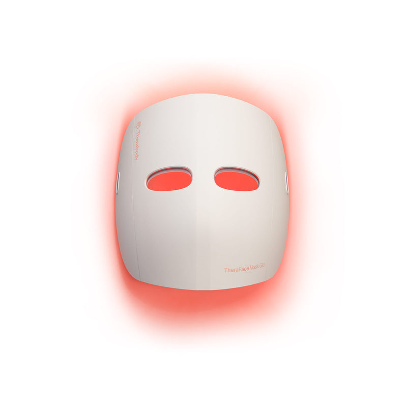 Therabody - TheraFace Mask Glo - Clinically Proven LED Skincare Mask With 504 LEDs For Radiant Skin - White