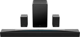 TCL - Q85H Q Class 7.1.4 Channel Sound Bar with Dolby Atmos Wireless Subwoofer and Wireless Surround Speakers - Black