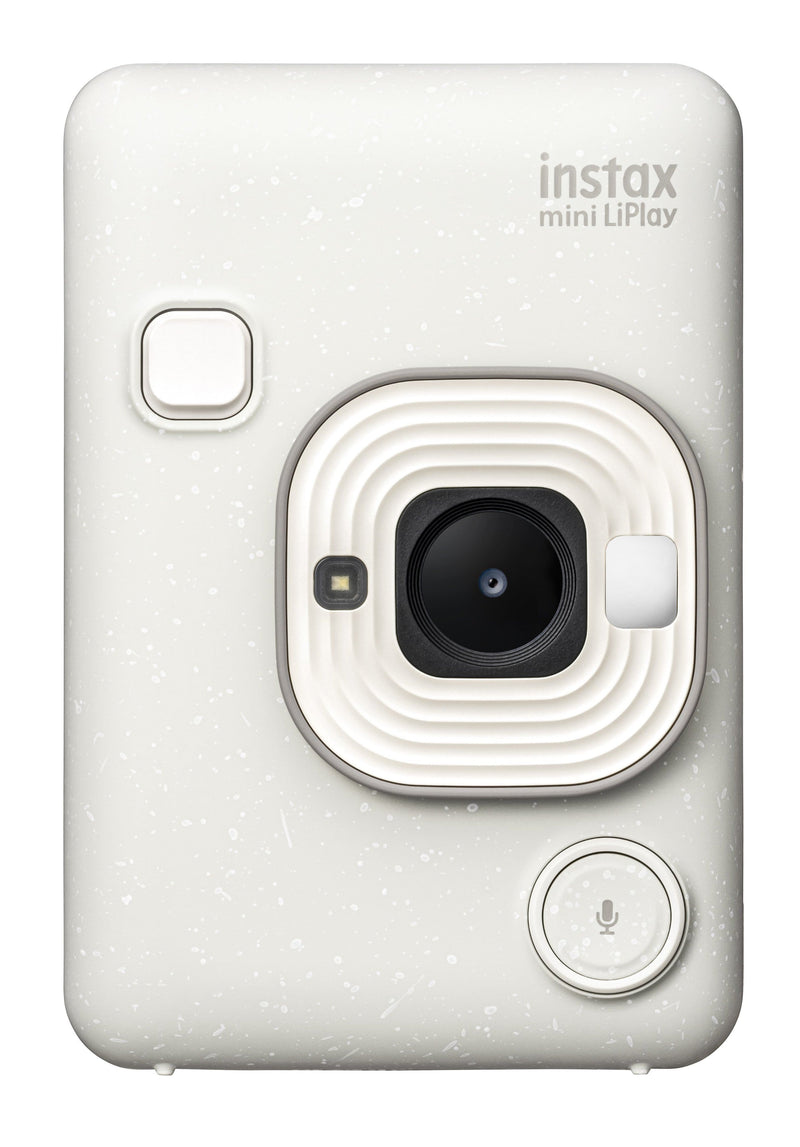Fujifilm - instax mini LiPlay Hybrid Instant Camera - Misty White