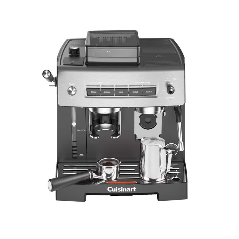 Cuisinart - Espresso Bar Grind  Brew Espresso Machine - Black