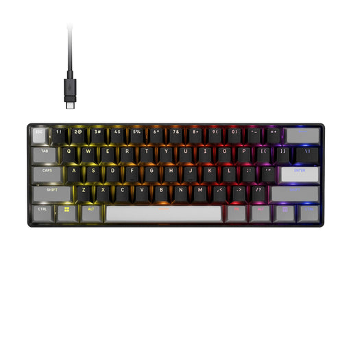 CORSAIR - CLIPPER PRO MINI 60 Hall Effect Gaming Keyboard - Black