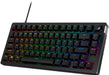 HyperX - Alloy Rise 75 75 Wired Mechanical Linear Switch Gaming Keyboard with RGB Lighting - Black