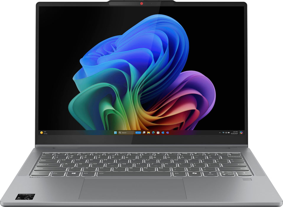 Lenovo - IdeaPad 5x - Copilot+ PC - 2-in-1 14" (WUXGA) Touchscreen Laptops-  Snapdragon X Plus - 16GB - 512GB SSD - Luna Grey