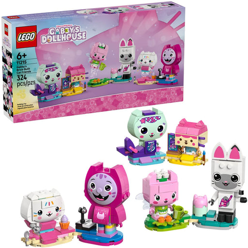 LEGO - Gabby’s Dollhouse Gabby’s Brick-Built Cat Friends 11215