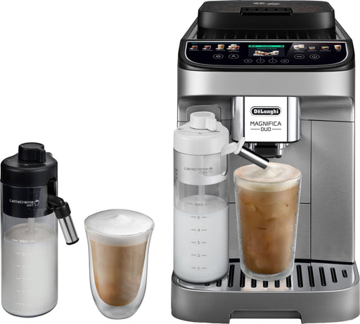 De'Longhi - Magnifica Duo Fully Automatic Coffee and Espresso Machine - Silver