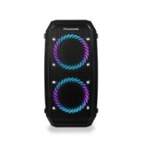 Panasonic - SC-BMAX31 Portable Bluetooth Wireless Party Speaker with Vibrant Light Display 75W - Black