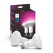 Philips - Hue BR30 Bluetooth 85W Smart LED Bulb (2-Pack) - White and Color Ambiance