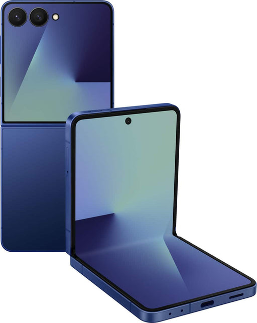 Samsung - Galaxy Z Flip7 512GB (Unlocked) - Blue Shadow