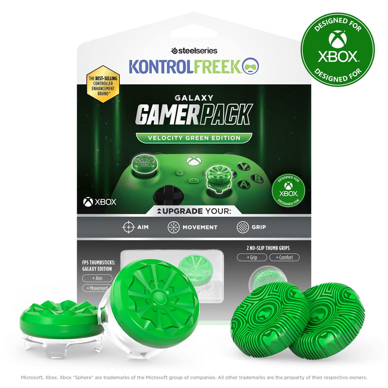 KontrolFreek - GamerPack Thumbsticks Xbox/Xbox Series X - Green