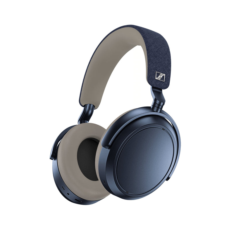 Sennheiser - MOMEMTUM 4 Wireless Adaptive Noise-Canceling Over-The-Ear Headphones - Denim